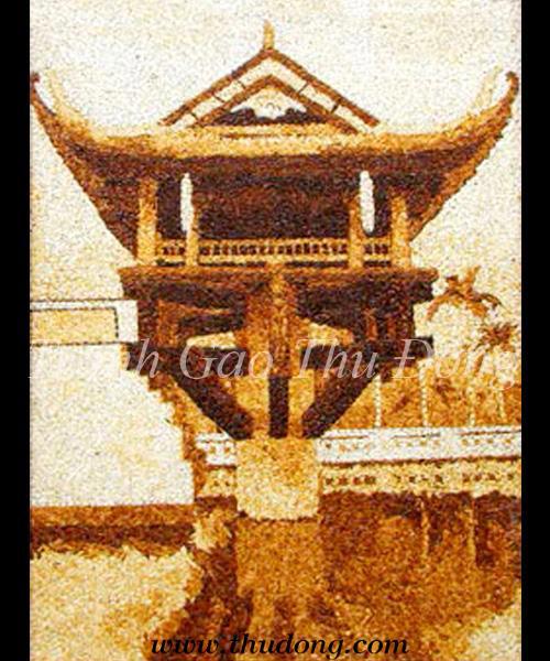 One Pillar Pagodai, Vietnam